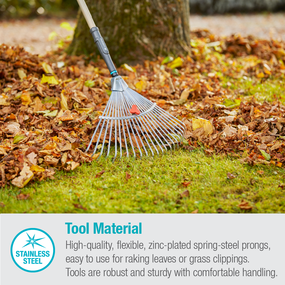 GARDENA NatureLine Adjustable Rake