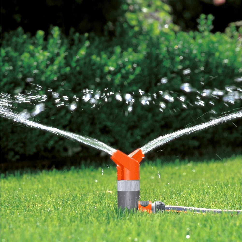 GARDENA SPRINKLER ROSE WITH SPIKE FOXTROTT ROTATING