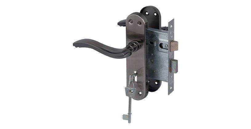 YALE Onda Lockset 3 Lever - Satin Black Nickel