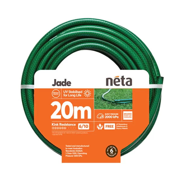NETA JADE GARDEN HOSE 12MM (½") 20 METRE