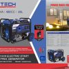 Gentech Power 8kVA Electronic Start Petrol Generator