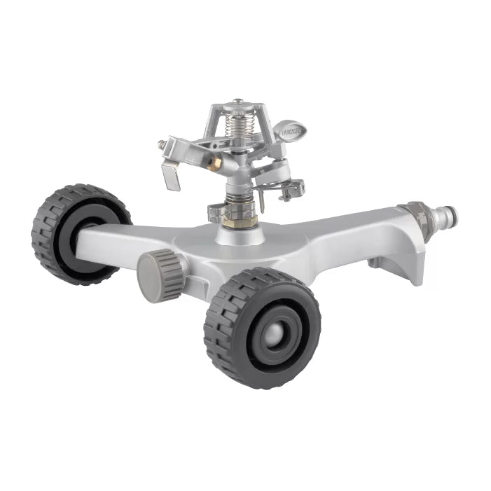 NETA IMPULSE SPRINKLER ON METAL SLED WITH WHEELS