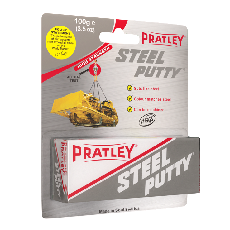 Pratley Steel Putty 100g B/P