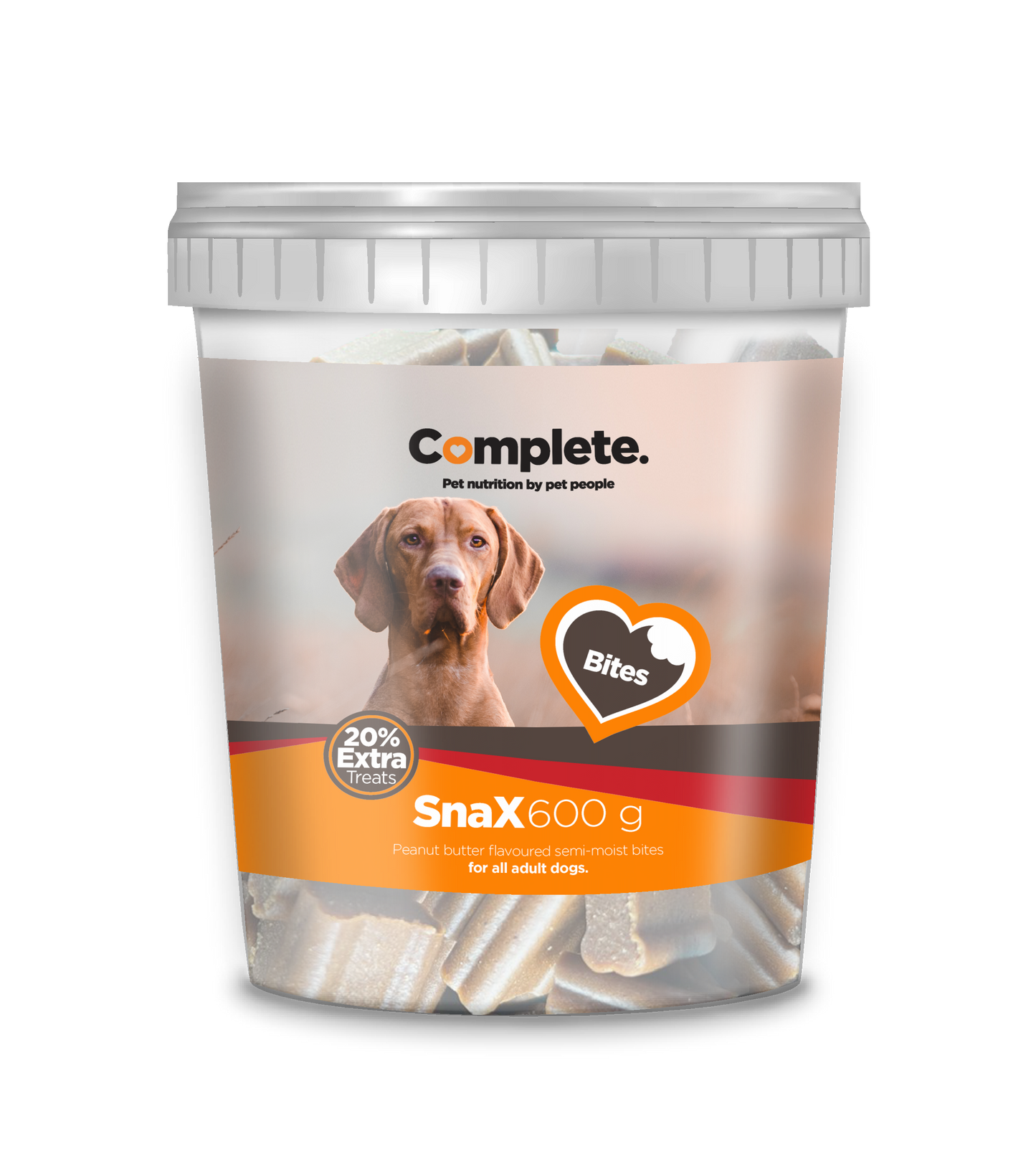 COMPLETE Snax Peanut Butter Bites Semi Moist 600g