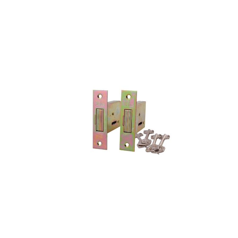 Yale 6 Lever Security Gate Lock Duo KA