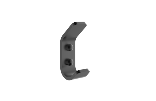 Bodie Onyx Towel Hook