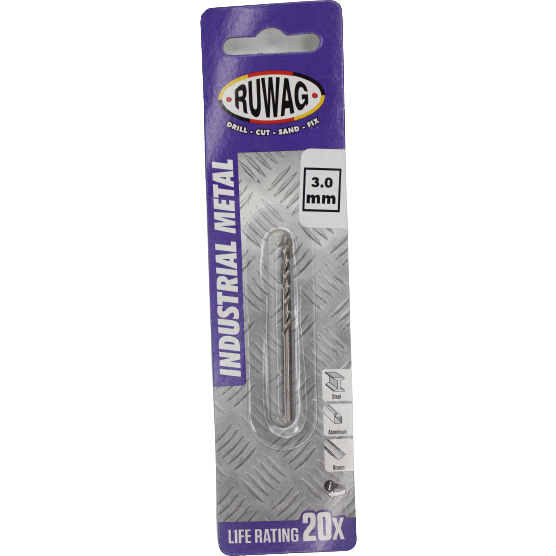 Ruwag 3mm Metal Drill Bit - Al's Hardware