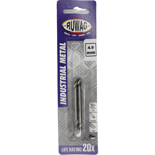 Ruwag 4.9mm Double sided Metal Bit 2 Pc - Al's Hardware