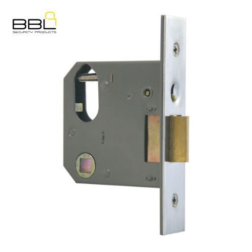 LATCHING LOCK RH WITH CYL & DEADBOLT 76mm