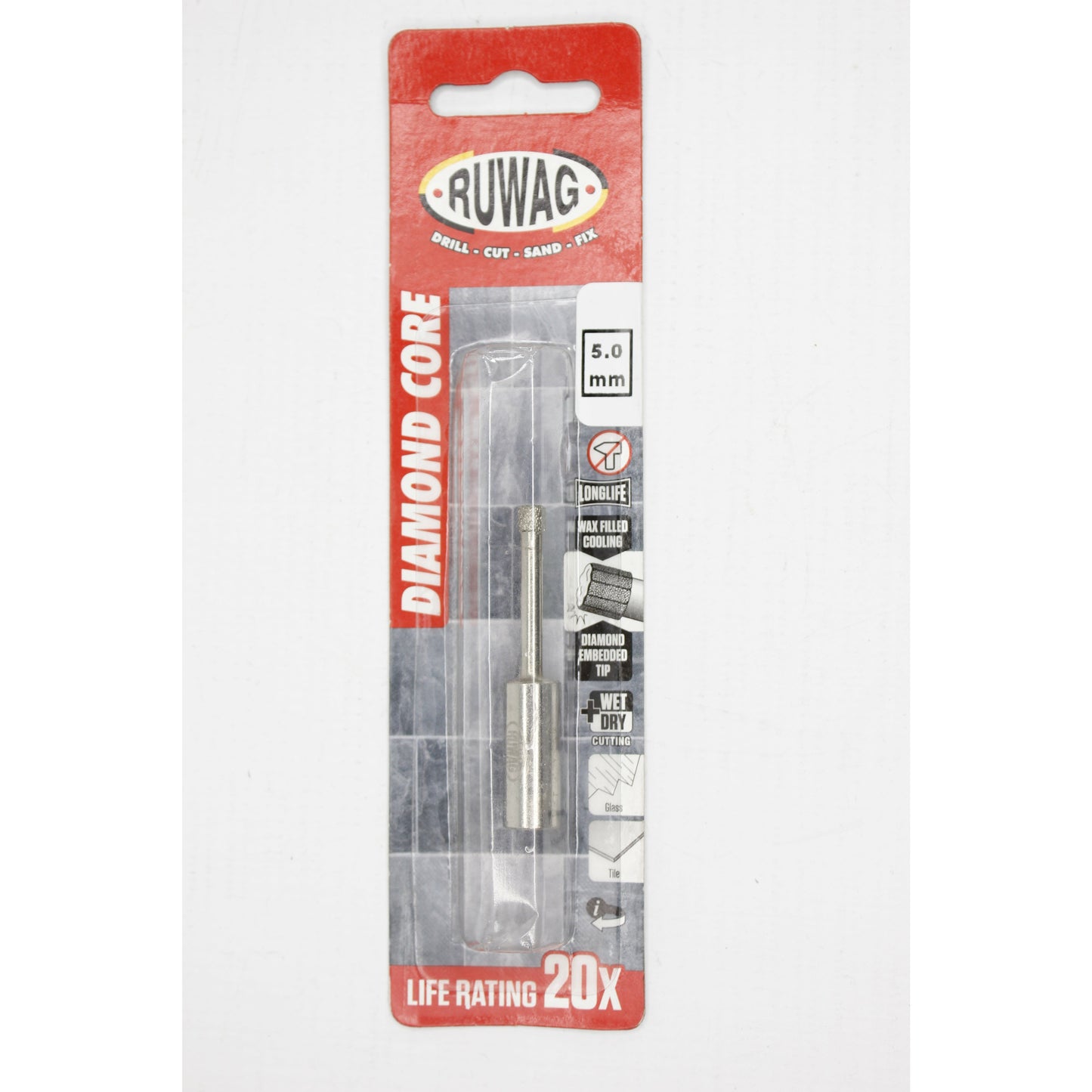 Ruwag Diamond Tile Bit 5mm - Al's Hardware