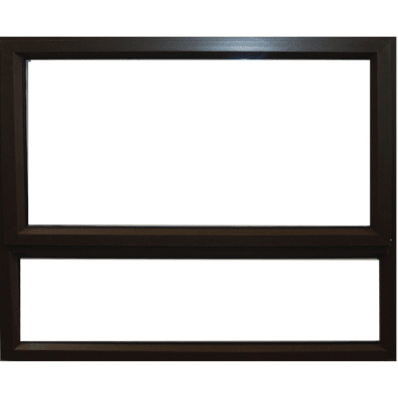 Aluminium Top Hung Window Bronze Econo PT99(900X900) - Al's Hardware