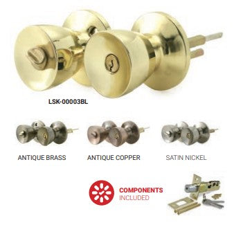 Samson Entrance Lock Tulip Knoblock