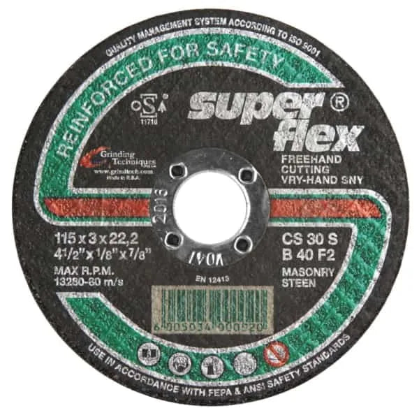 Grinding Techniques Super flex stone Cutting disc
