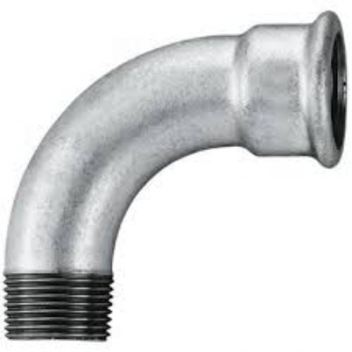 Galvanized Bend 90 Degree MXF 1/2 - Al's Hardware