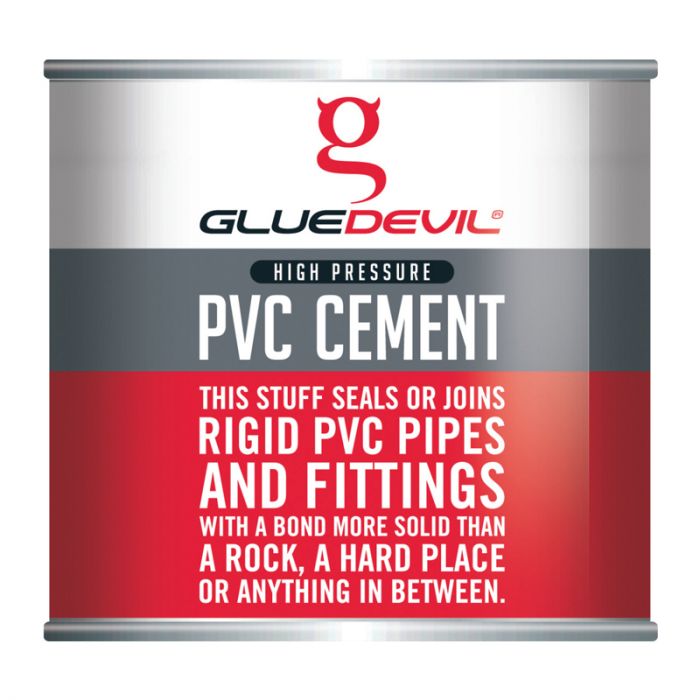 Glue Devil PVC Cement PVC Weld + BRUSH