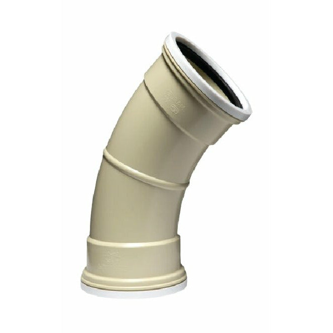 Pipe 45 Bend Plain Ribbed - Al's Hardware