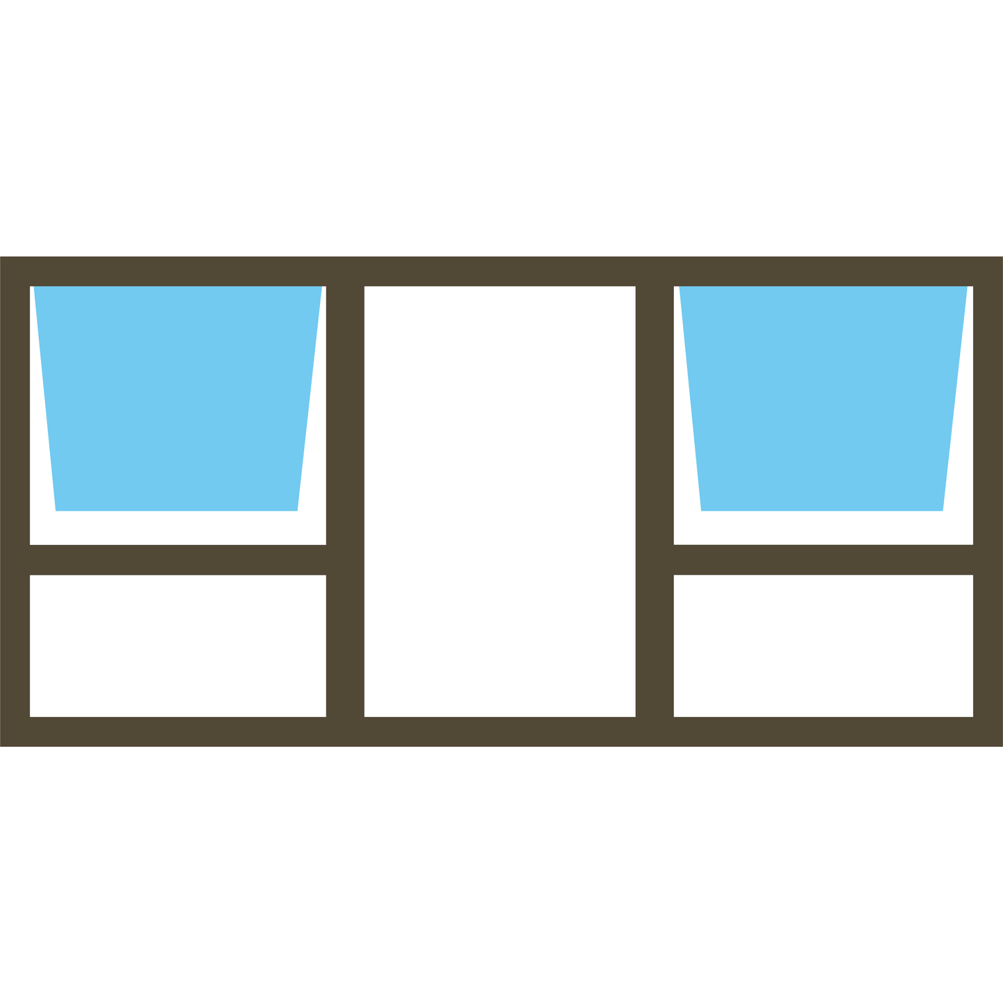 Valuwin Aluminium Top Hung Window PTT219 (2100X900) DOUBLE OPENER - Al's Hardware