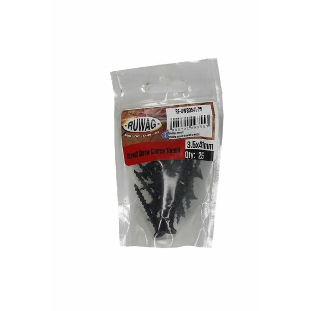 Ruwag 3.5x41mm Big Head Drywall Screw (25) - Al's Hardware