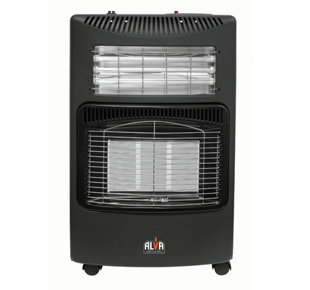 Alva Gas/Electric Heater - Black