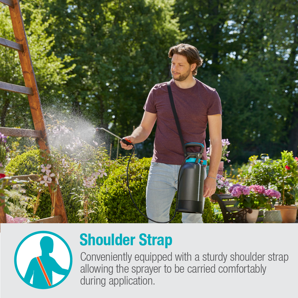 GARDENA Pressure Sprayer 5 Litre Comfort