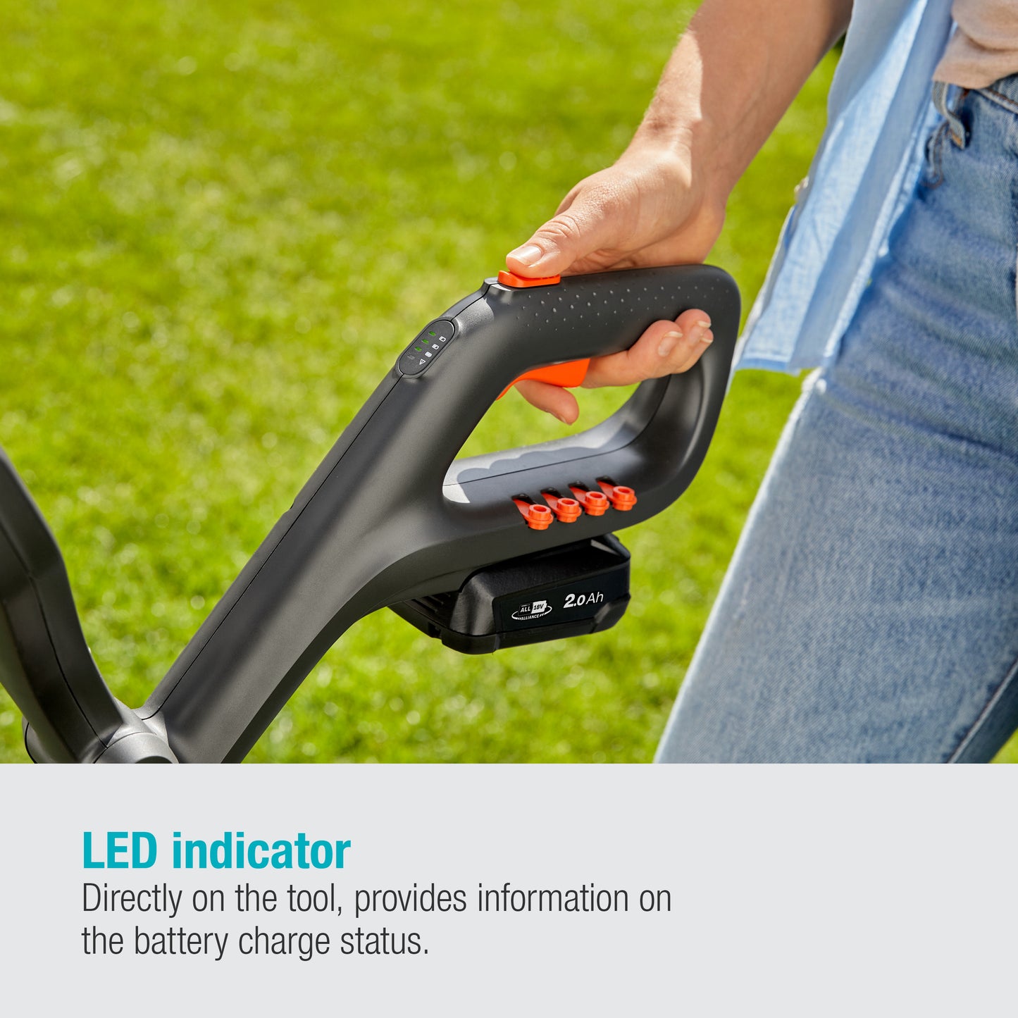 GARDENA Battery Trimmer EasyCut 23/18V P4A SOLO