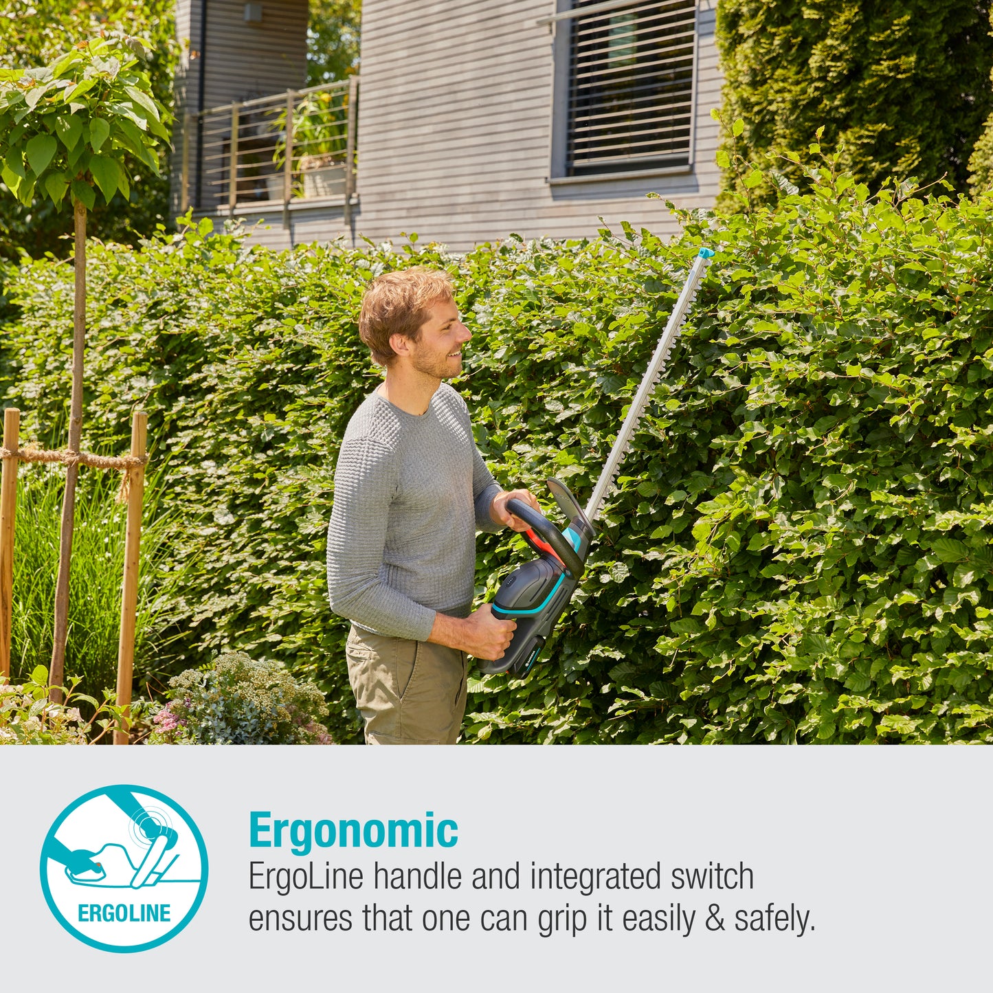GARDENA Battery Hedge Trimmer Comfort Cut 60/18V P