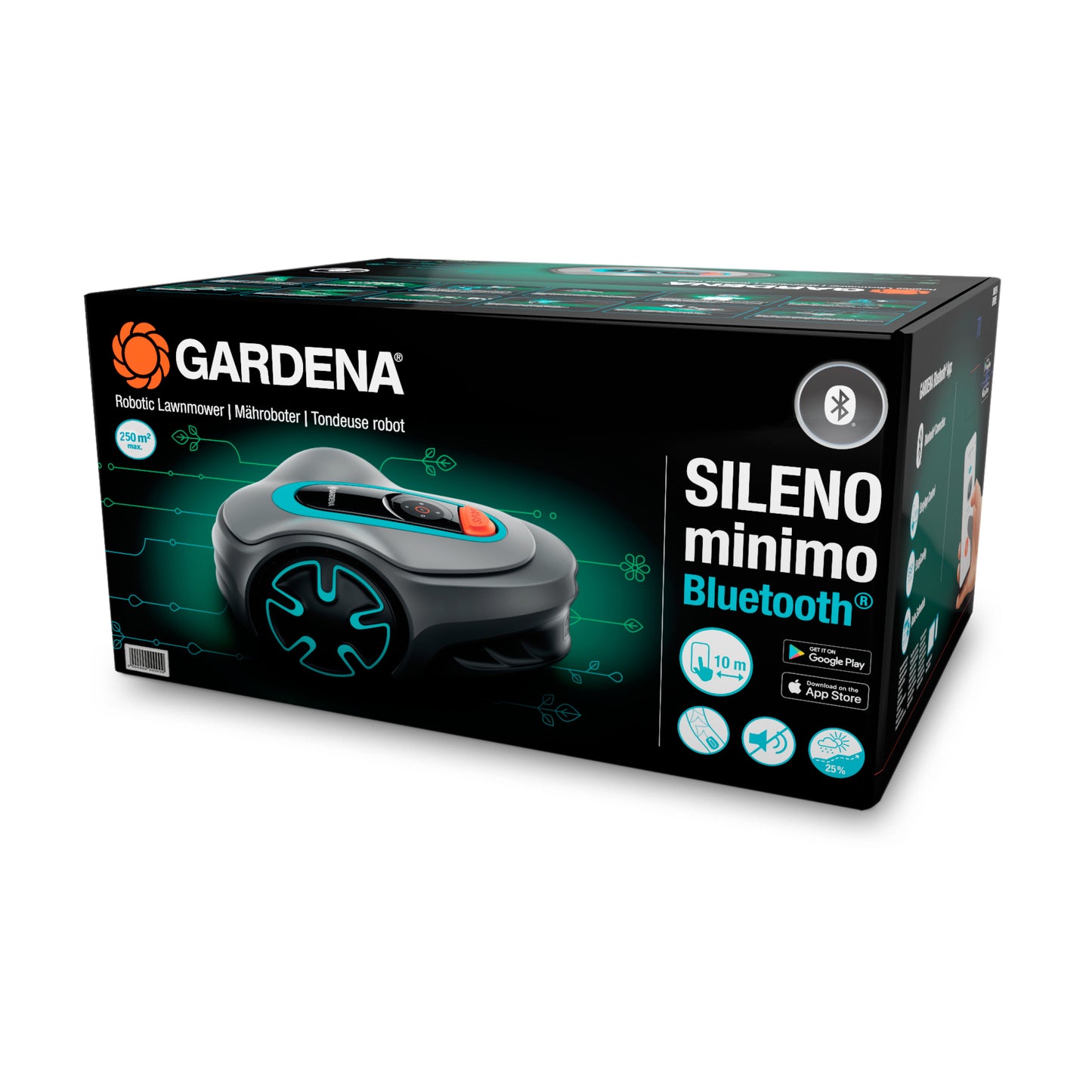 GARDENA Robotic Lawnmower SILENO Minimo 250