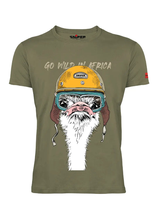 Sniper Africa Ostrich T-Shirts
