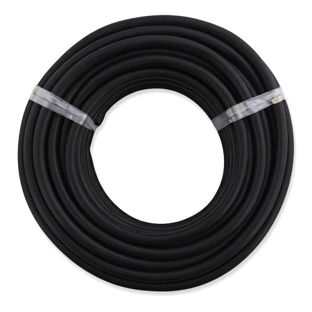 A coiled black 2.5 x 3 Core Cabtyre electrical cable, 20M in length, with smooth texture and visible binding.