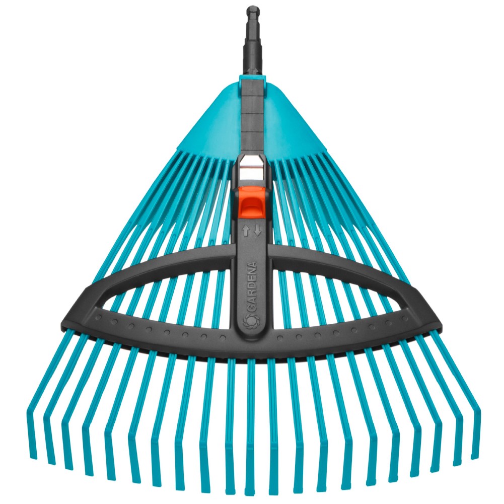 GARDENA combisystem Adjustable Plastic Rake