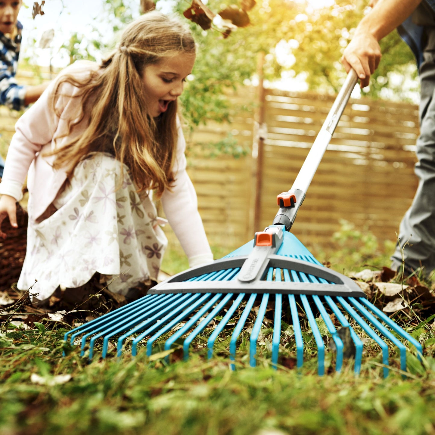 GARDENA combisystem Adjustable Plastic Rake