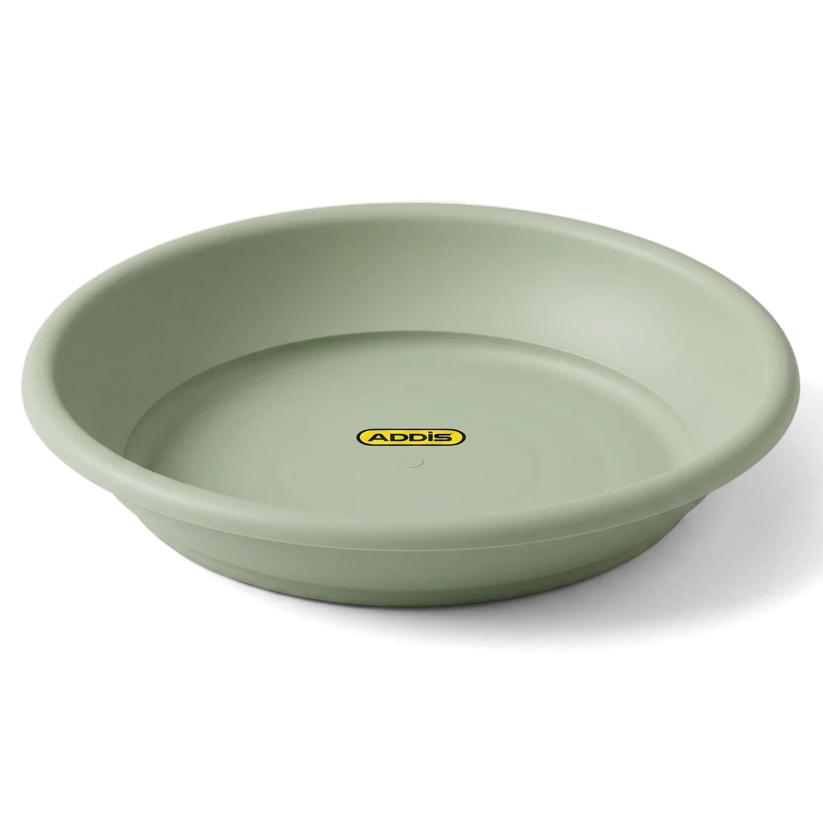 44cm light green plastic graph saucer with Addis logo, viewed from a slight angle.