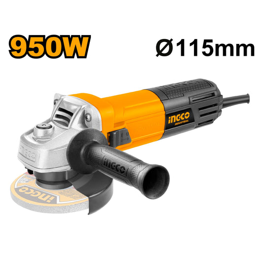 INGCO Angle Grinder 950W 115mm