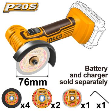 INGCO Lithium-Ion Mini Cut-Off Tool (20V)