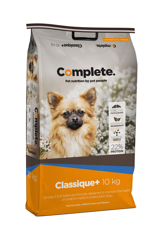 COMPLETE Dog Food Classique Sml-Med 10kg