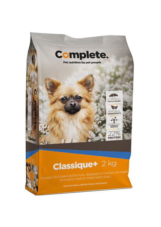 COMPLETE Dog Food Classique Sml-Med 2kg
