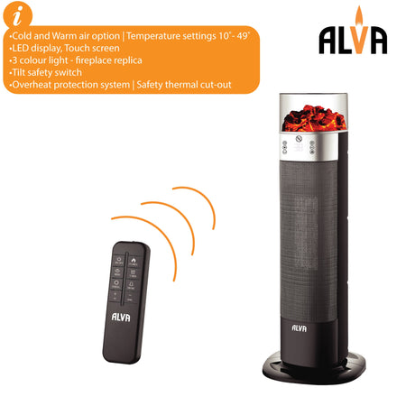 Alva Electric Mini Tower Heater