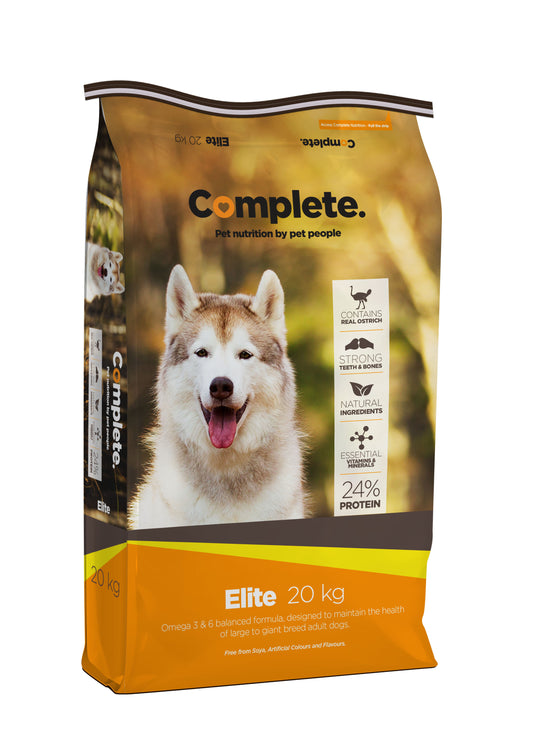 COMPLETE Dog Food Elite Lrg-Giant 20kg