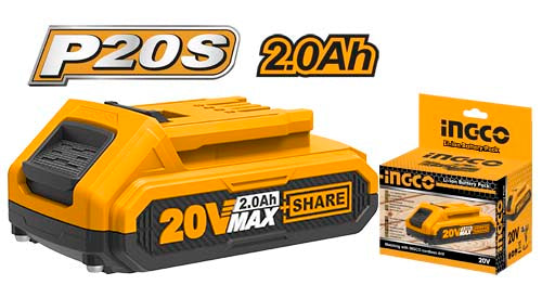 INGCO Lithium-Ion Battery Pack 2.0AH