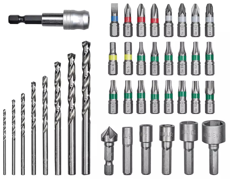 EINHELL 39pcs HSS drill bits set L-Box