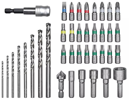 EINHELL 39pcs HSS drill bits set L-Box