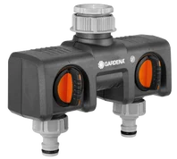 GARDENA 2 Channel Water Distributor 26.5mm (G 3/4 inch) 33.3mm (8193)