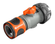 GARDENA Connector with Regulator Valve 19 mm