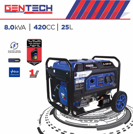 GENTECH Petrol Start Electrical Generator