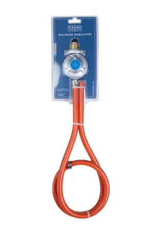 CADAC Bullnose Regulator +1.2m Hose + 2 Clamps