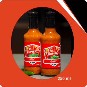 KUPISA Peri Peri Sauce 250ml ( 3 Flavours )