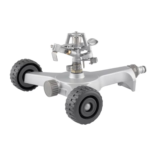 NETA IMPULSE SPRINKLER ON METAL SLED WITH WHEELS