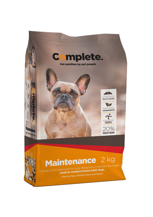 COMPLETE Dog Food Maintenance Sml-Med 2KG