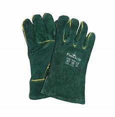 Pinnacle Green Lined Welding Gloves 200mm