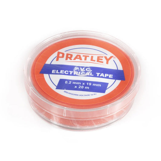 Pratley Red Electrical PVC Ins Tape